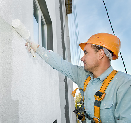 Mise en peinture de façades près de Cambrai